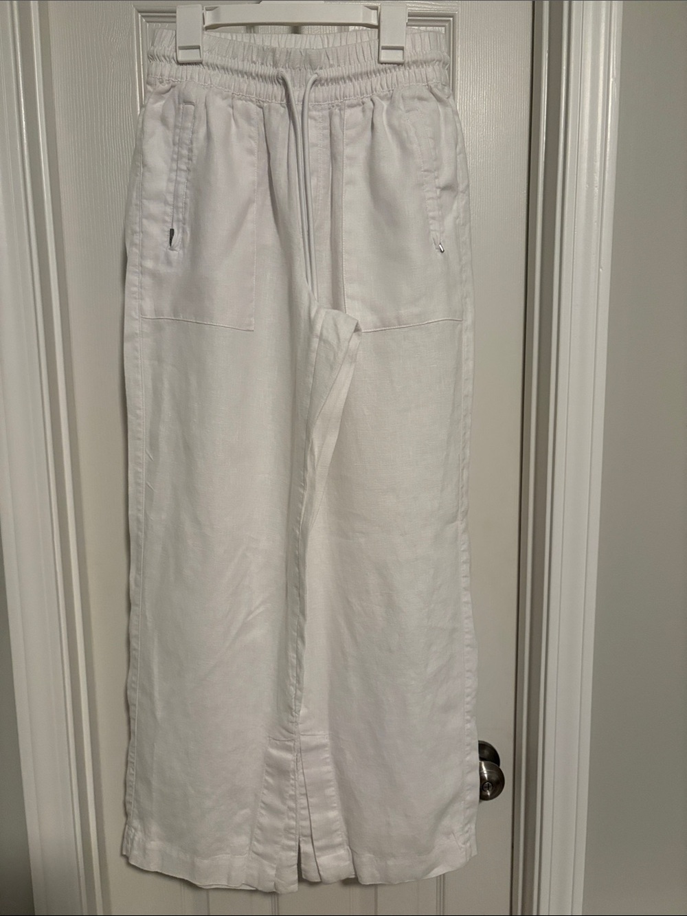 Athleta Retreat Linen High RiseWide Leg Pant